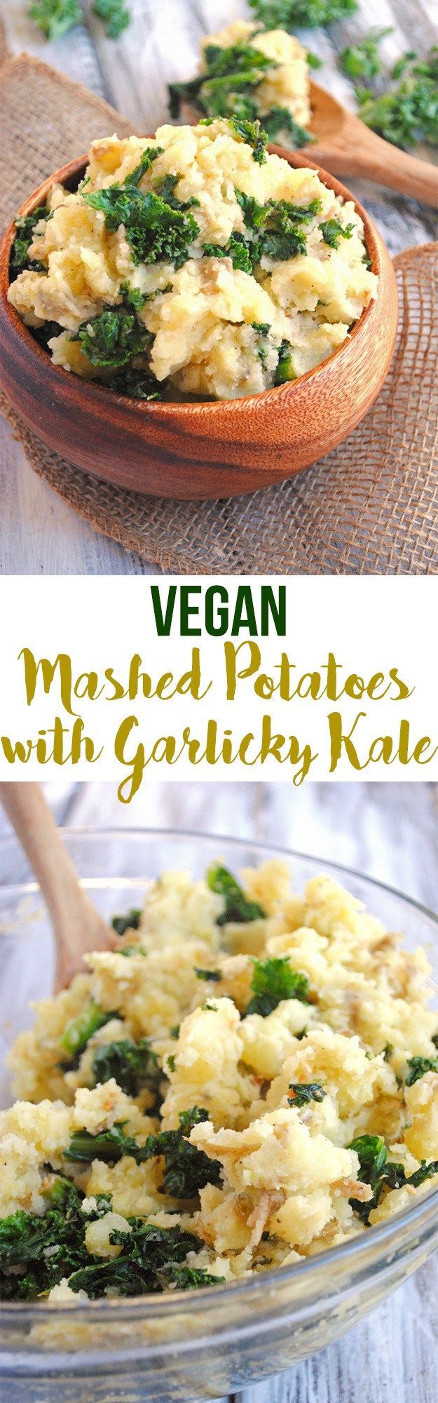 Make these creamy, delicious Vegan Mashed Potatoes for your next dinner party! Gar