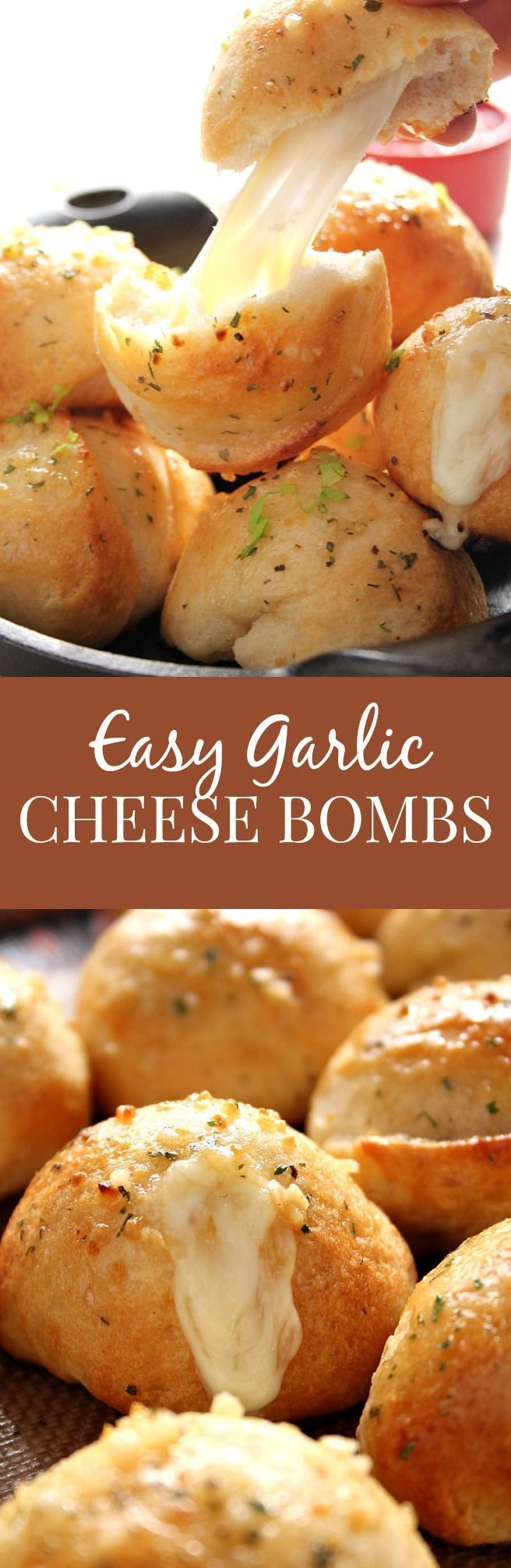 nice Easy Garlic Cheese Bombs Recipe – Crunchy Creamy Sweet