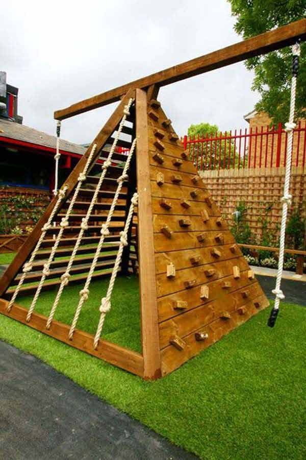 25 Playful DIY Backyard Projects To Surprise Your Kids