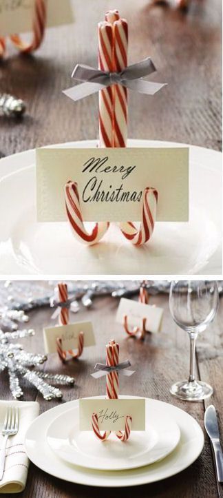 21 Christmas Table Settings Ideas Elegant and Simple -   Christmas Decorations, Indoor & Outdoor Ideas