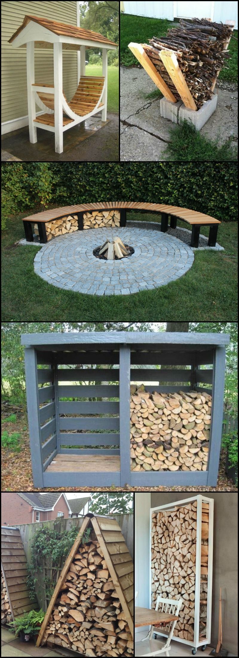 Firewood Storage Ideas  theownerbuilderne…  Do you have a wood burning fireplace