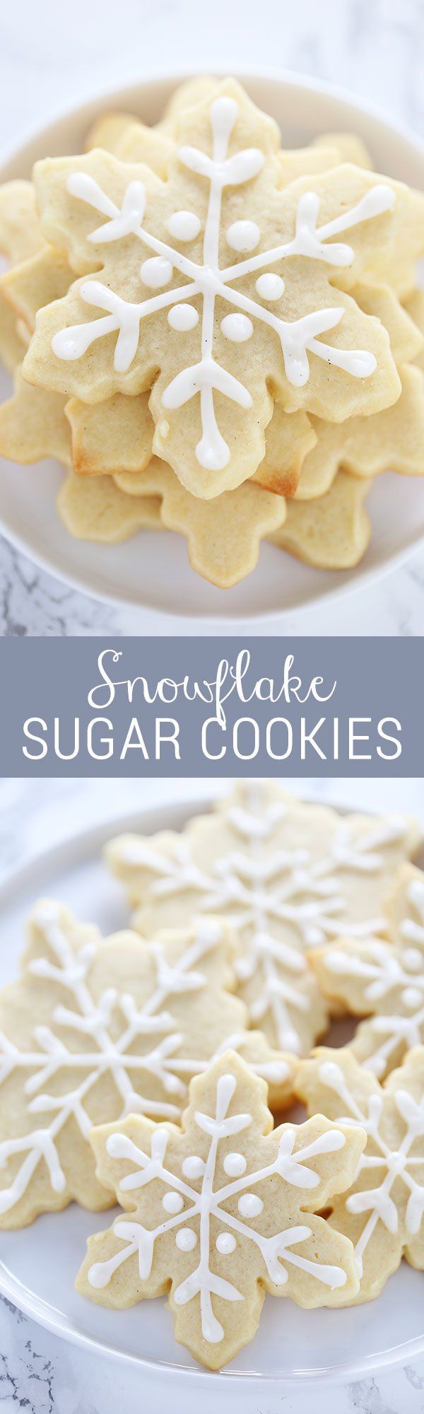 How to make EASY snowflake sugar cookies with a bunch of baking hacks to save you