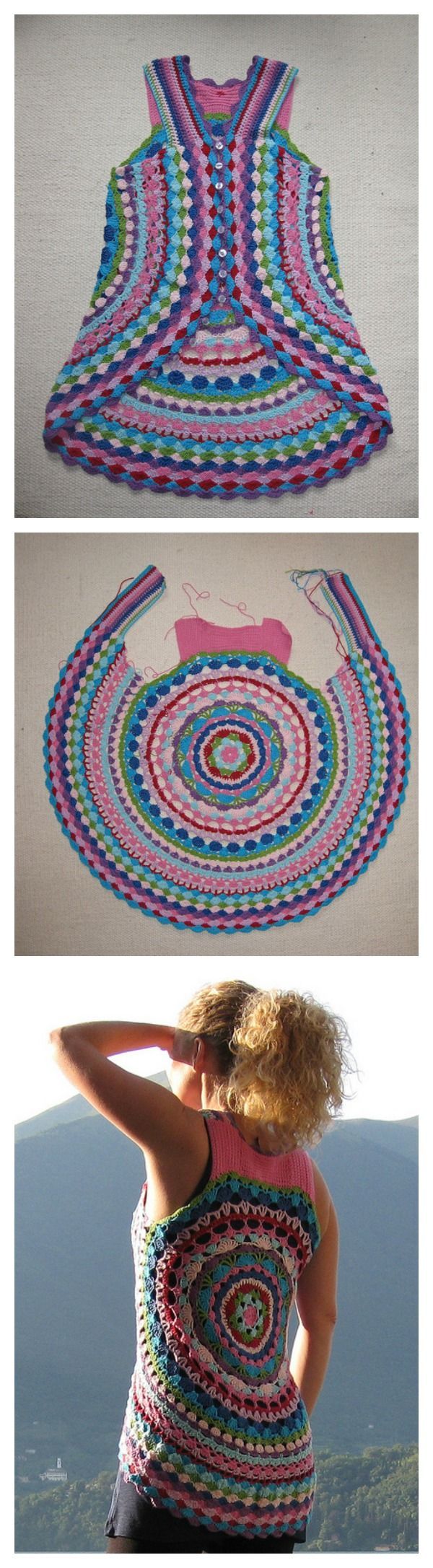 LULs Flower Power Vest FREE Crochet Pattern