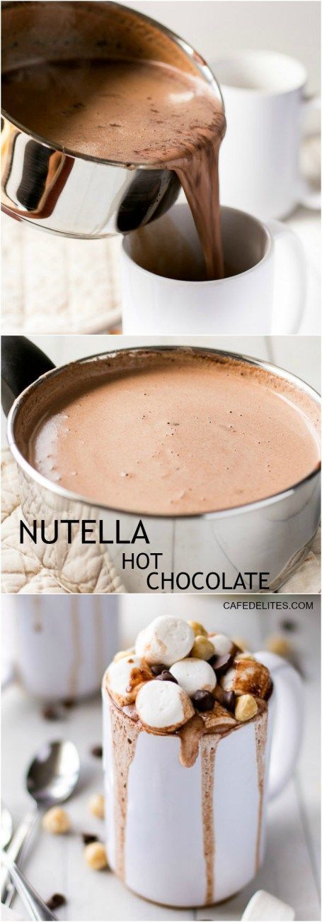 Nutella-Hot-Chocolate | cafedelites.com