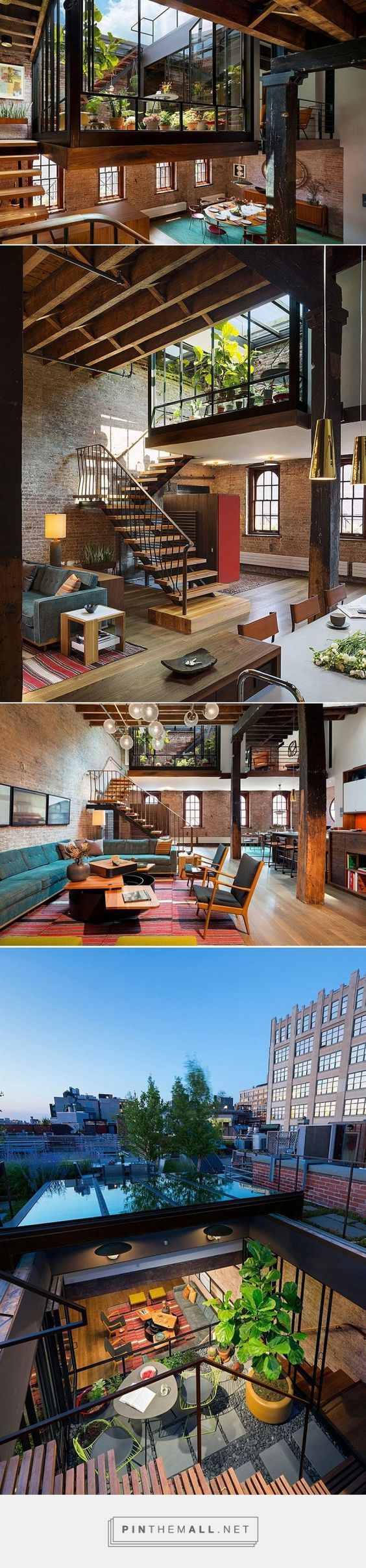 Old Caviar Warehouse Converted into a Sensational NYC Loft – garden space dropped