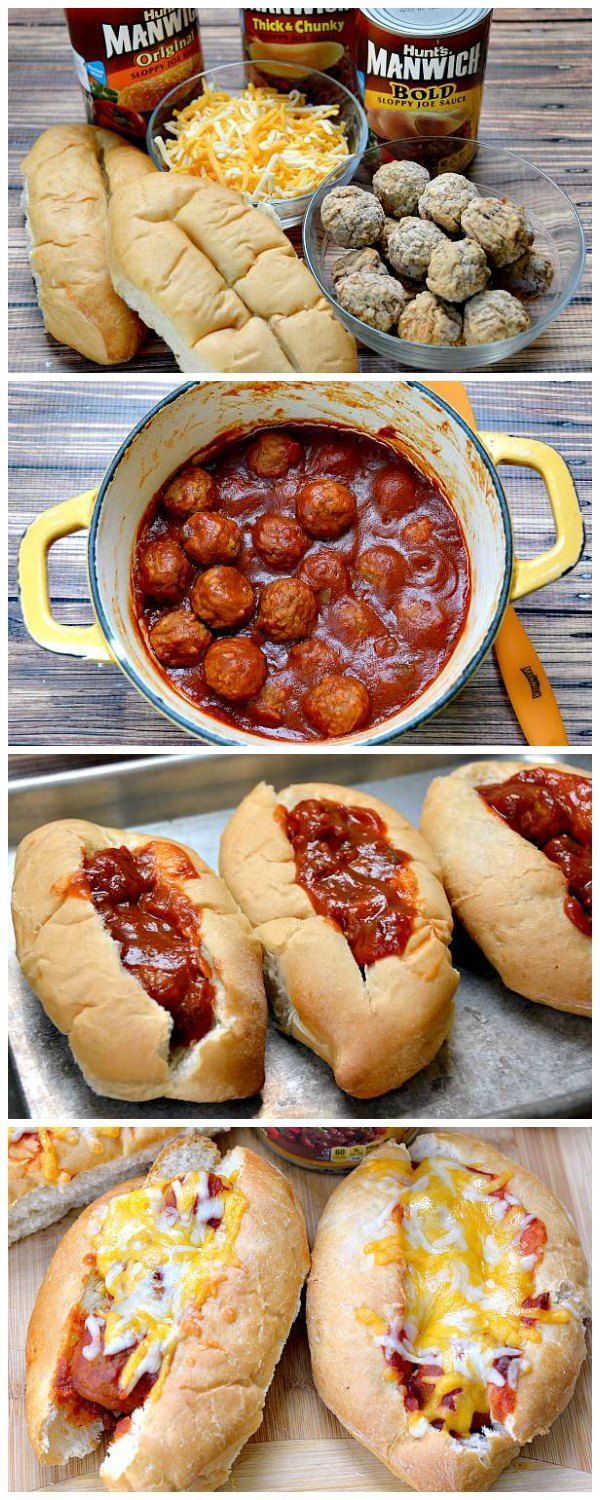 Sloppy joe subs are a perfect easy dinner recipe! Ready in about 20 minutes, your
