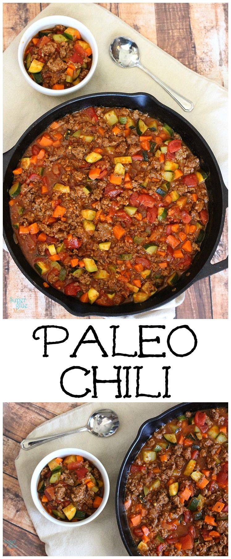 This paleo chili recipe is even better than the traditional kind. Its hearty,