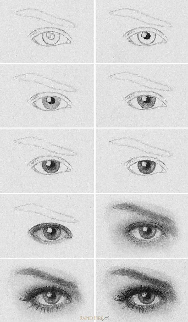 Tutorial: How to Draw Realistic Eyes Learn how to draw a realistic eye step by ste