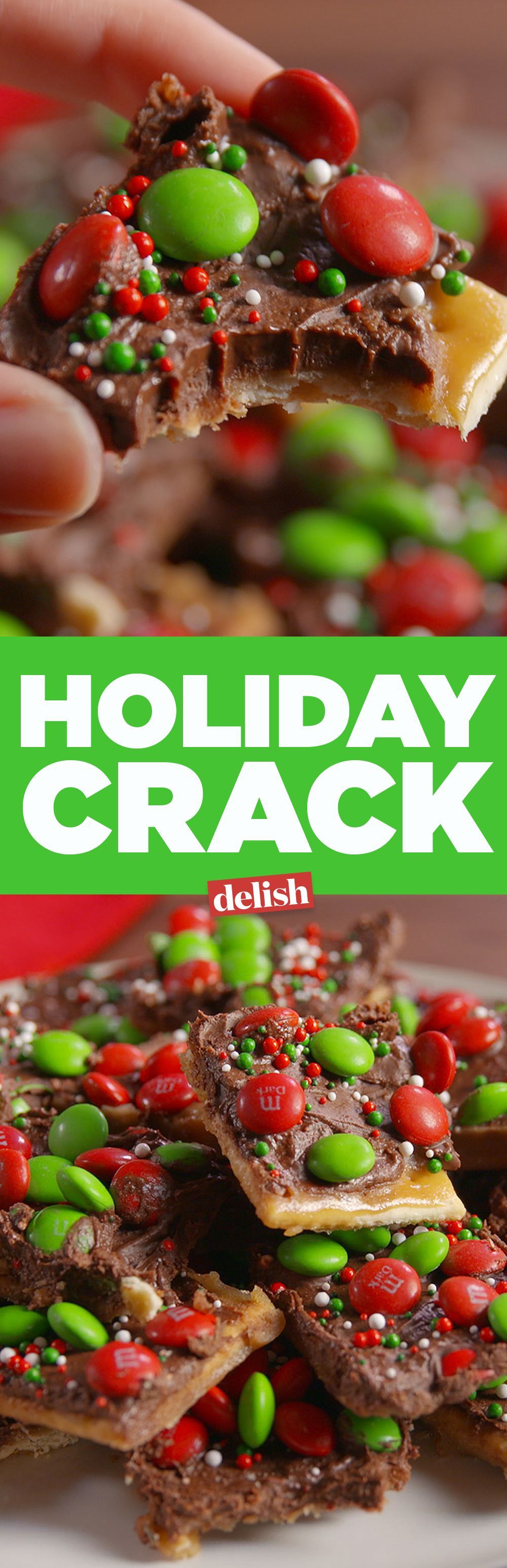 Warning: Holiday Crack will cause arguments over the last piece. Get the recipe fr