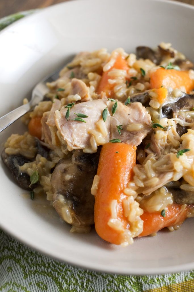 All-in-one Instant Pot Chicken and Brown Rice | Healthy Ideas for Kids