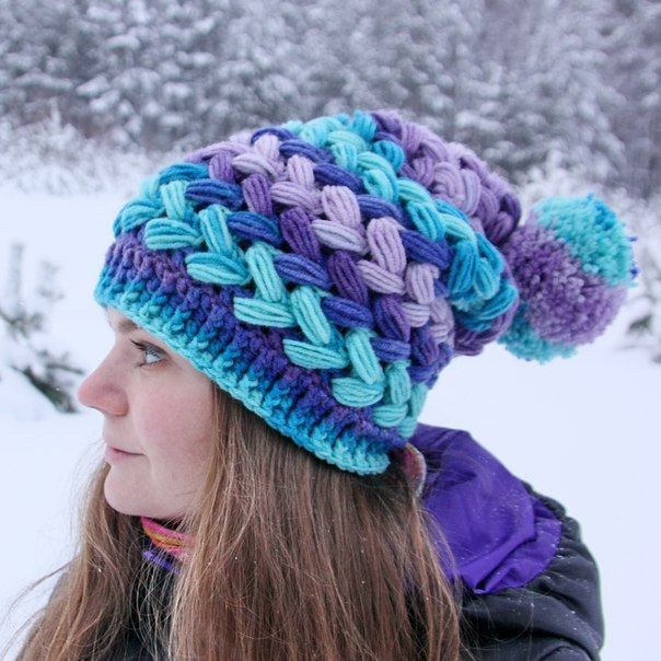 Braided Crochet Hat photo tutorial. Cute!