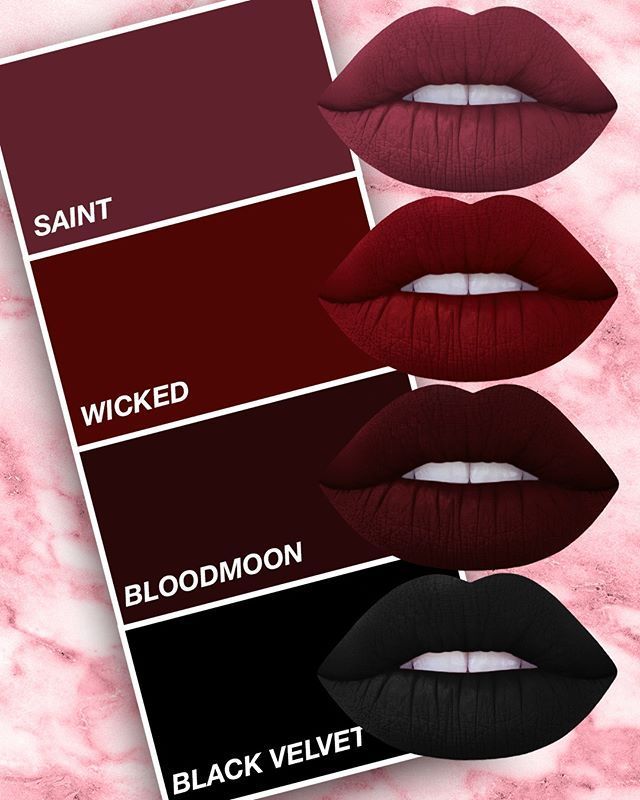 BURGUNDY IS BOSS.  Shop the shade of the season on limecrime.com!