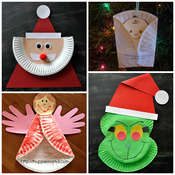 Christmas Paper Plate Crafts for Kids -   Christmas crafts for kids Ideas