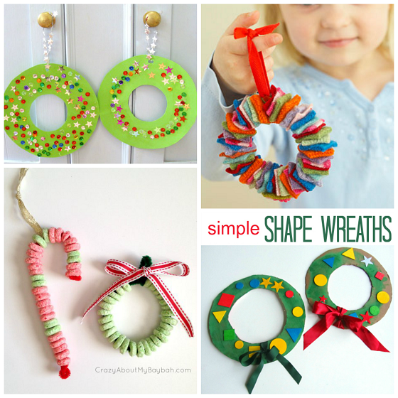 Christmas Wreath Craft Ideas for Kids -   Christmas crafts for kids Ideas