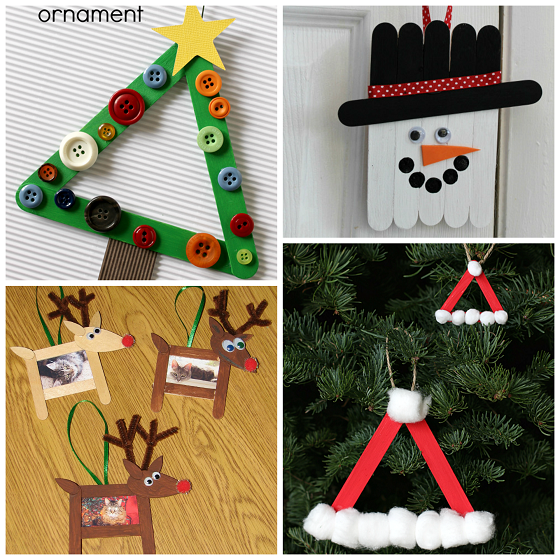 Christmas Popsicle Stick Crafts for Kids to Make -   Christmas crafts for kids Ideas