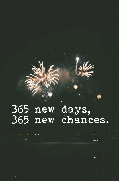 Happy New Year 365 new days, 365 new changes