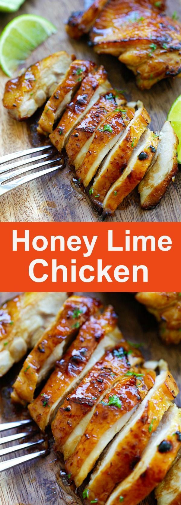Honey Lime Chicken – crazy delicious chicken with honey lime. The BEST chicken t