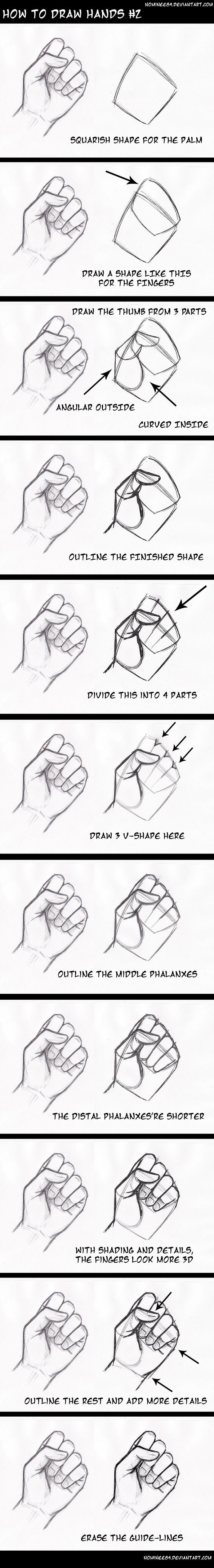 how to draw hands2 by nominee84 on DeviantArt