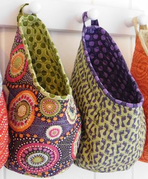 Storage Pods Sewing Pattern for quilting by Beth Studley