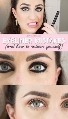The five eyeliner mistakes you probably didnt know youre making.
