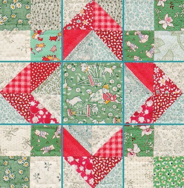 The term Nine Patch refers to the tried-and-true quilt block pattern