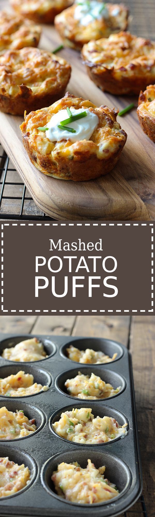 Work some magic on your mashed potatoes with mashed potato puffs! These loaded potato puffs will breathe some new life into your