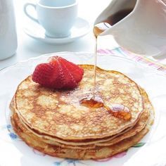 Cream Cheese Pancakes – a delicious low carb, gluten free, keto, lchf, and Atkins diet friendly breakfast recipe from I Breathe Im