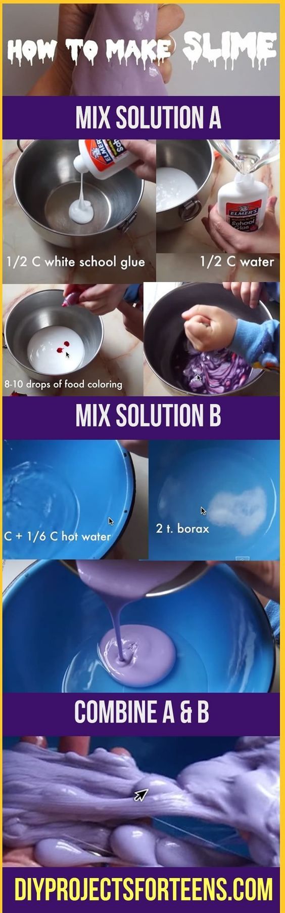Fun DIY Projects | How To Make Slime Tutorial | Cool Crafts Ideas for Teens and Tweens: