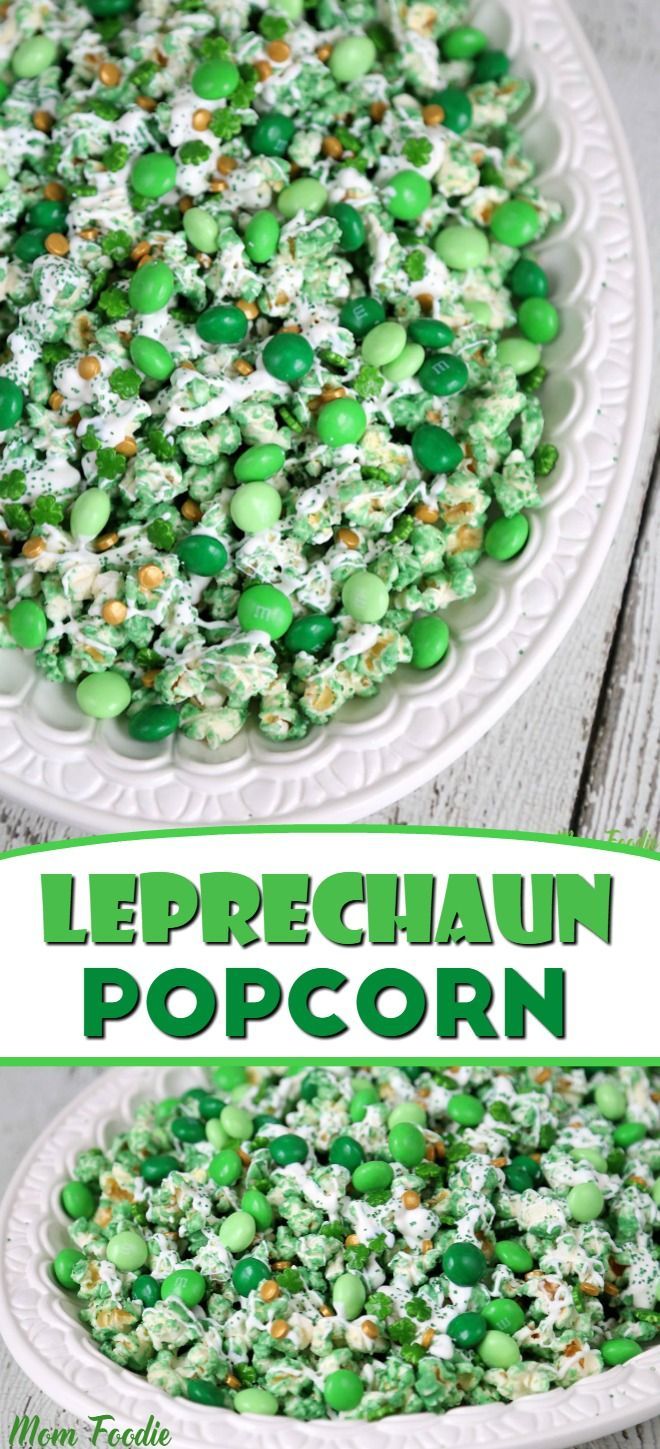 Leprechaun Popcorn – St Patricks Day Food