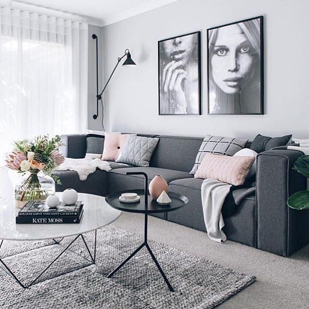 Room Decor, Furniture, Interior Design Idea, Neutral Room, Beige color, Khaki, Grey Neutral color, Natural color.