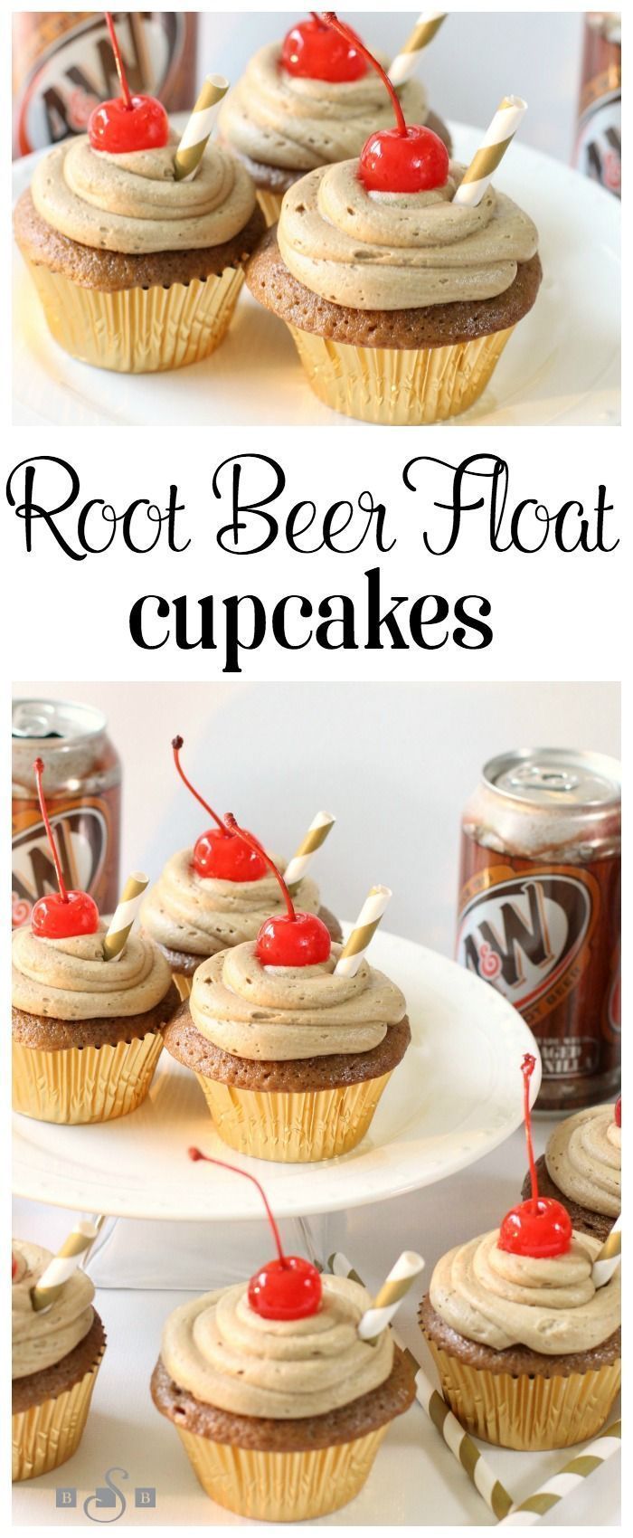 Root Beer Float Cupcakes – Butter With A Side of Bread More