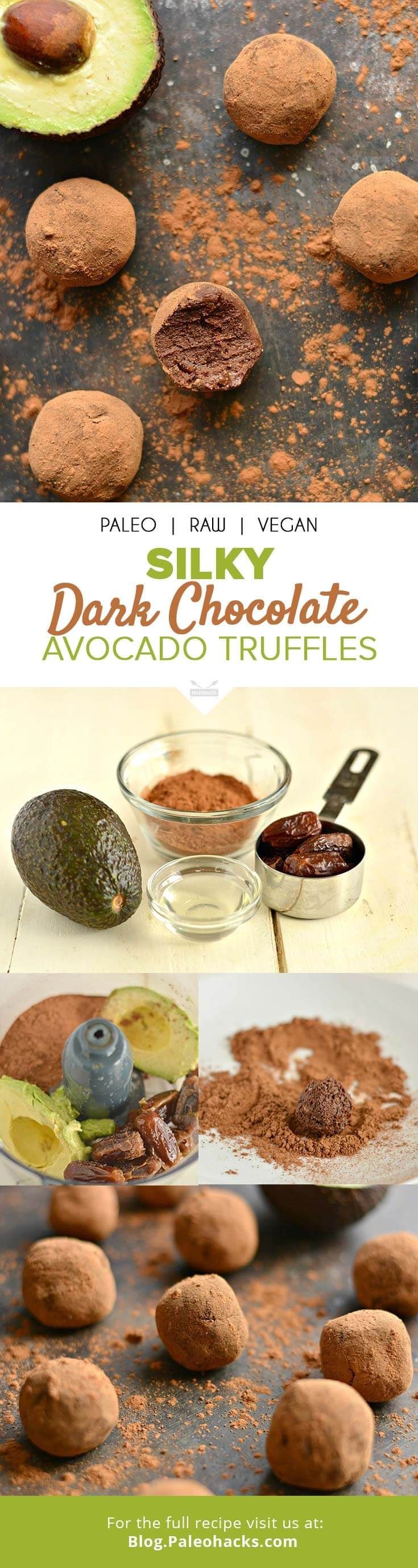 The secret behind these creamy chocolate truffles that taste sinfully good? A powerful, healthy ingredient: avocado! Get the