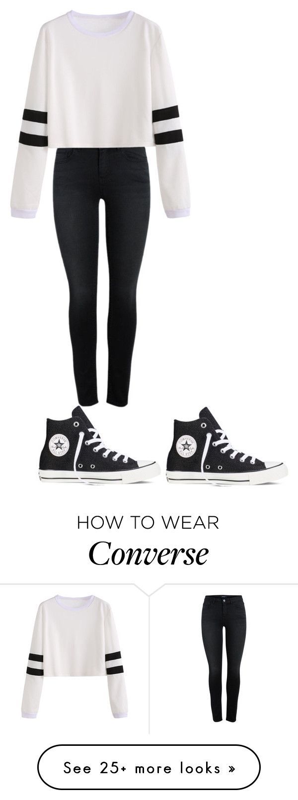 “Untitled #483” by brain-cosand on Polyvore featuring Converse