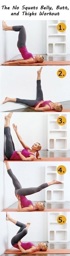 Yoga workout For Belly, Butt, Thigh