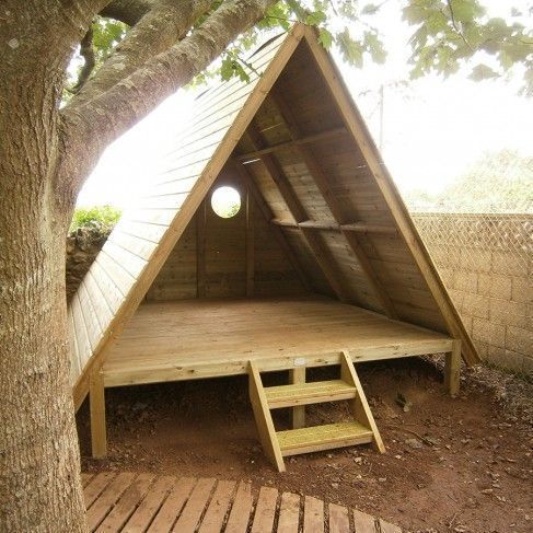 a mini-treehouse nest-nook would be in order
