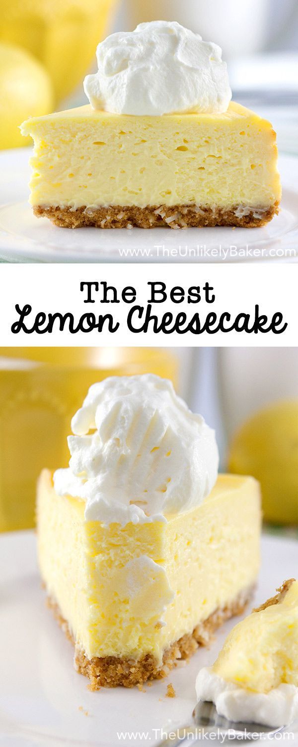 Exquisitely light and lemony. Perfectly sweet and tangy. Coconut cookie crust. Lemony whipped cream. This is the best lemon