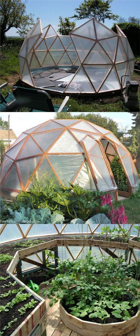 21 DIY Greenhouses with Great Tutorials: Ultimate collection of THE BEST tutorials on how to build amazing DIY greenhouses, hoop