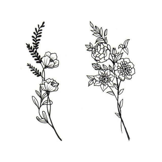 Boquet of each birth flower of family with wheat from my zodiac sign