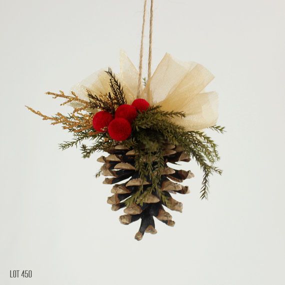 Pine Cone Christmas Ornament Ideas