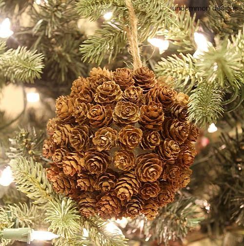 Pine Cone Christmas Ornament Ideas