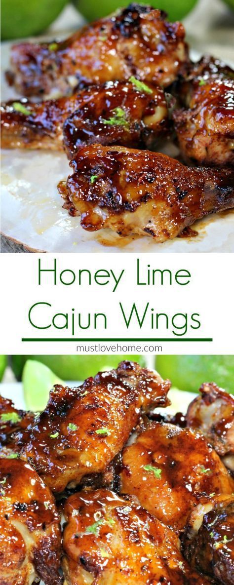 Citrus and spicy, with a hint of honey sweetness, these Cajun Honey Lime Chicken Wings may change the way you flavor your wings