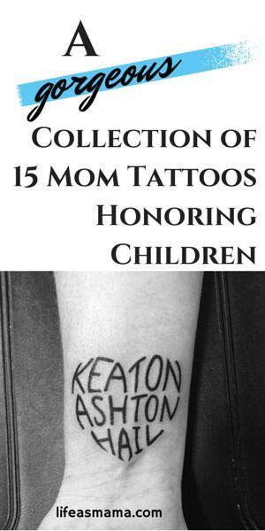 Ever thought about getting a tattoo? These moms did an ultimate act of love and honored their children with a tattoo! Gorgeous.