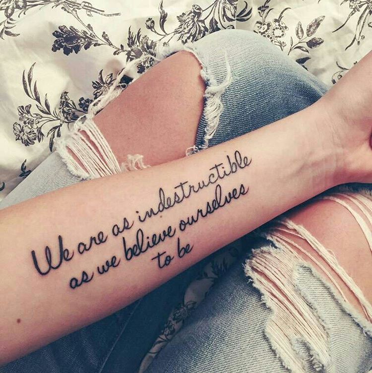 Quote Tattoos