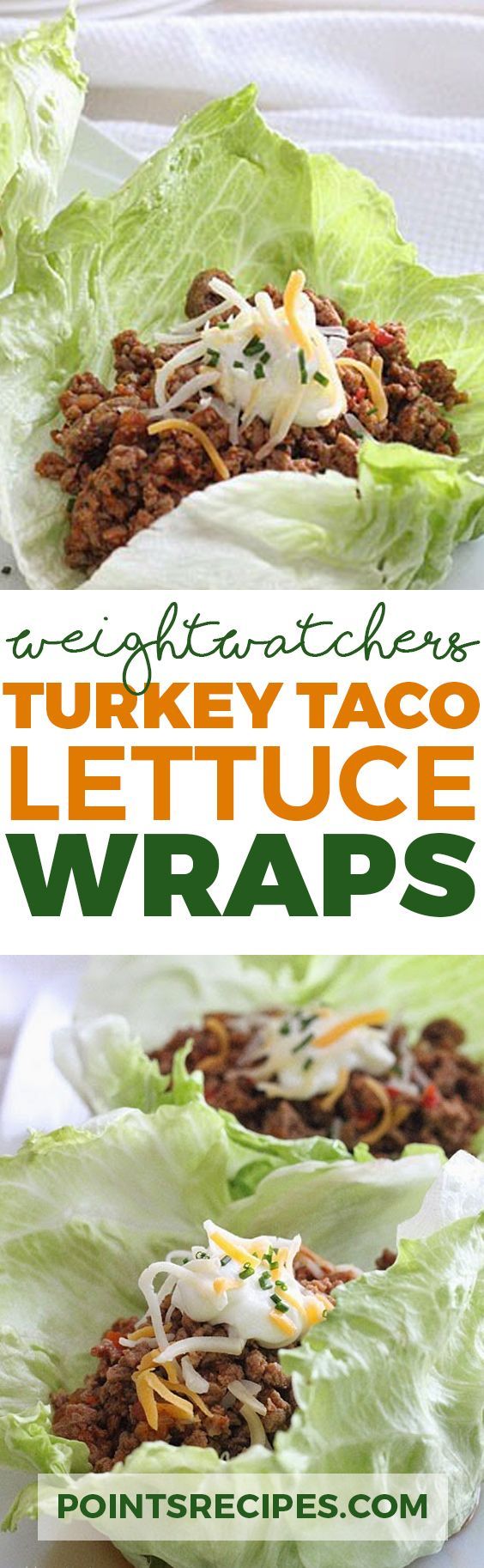 Turkey Taco Lettuce Wraps (Weight Watchers SmartPoints)