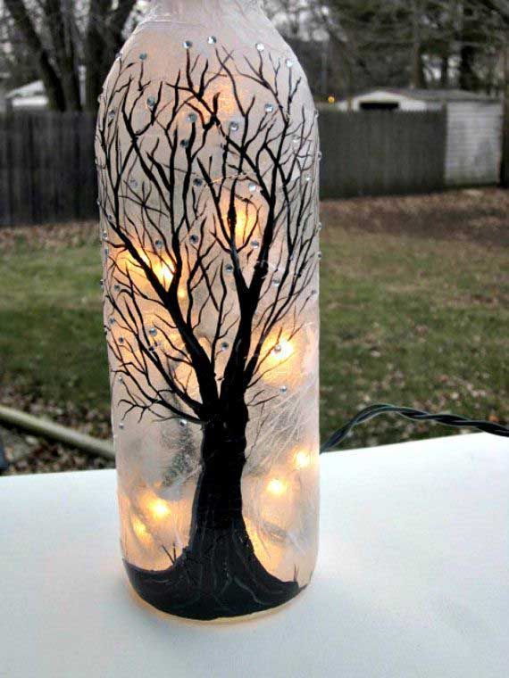 20 Awesome Ideas How To Make Wine Bottle Lights