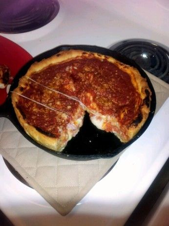 Bobby Flays Chicago Deep-Dish Pizza Dough; Throwdown Recipe Recipe – Food.com: Food.com