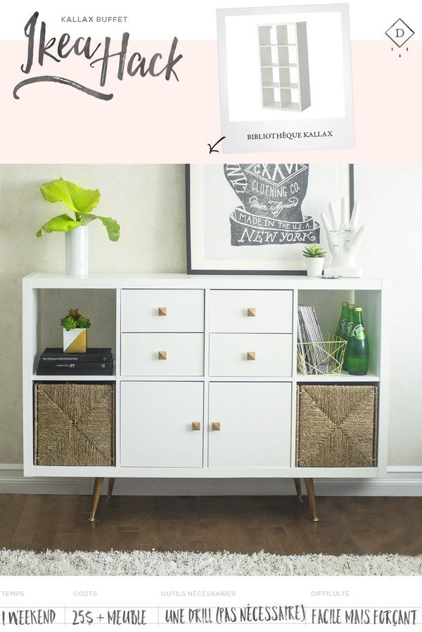 8. Easy DIY Built-Ins From Ikea BILLY Bookcases -   BRILLIANT Ikea hacks
