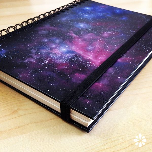 DIY galaxy print! Click to watch a tutorial on how to paint this.
