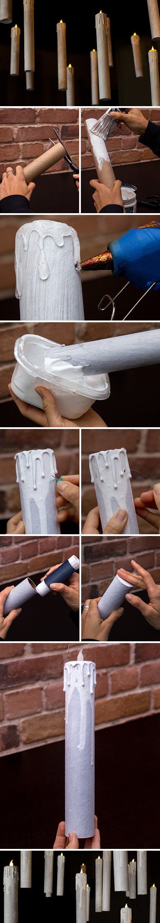 DIY “Harry Potter” Style Soaring Candles – perfect for your Halloween Porch decor! | Livemaster – Spooktacular Halloween DIYs,