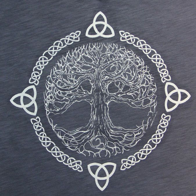 First of all, I should explain what this is. This is the Celtic Tree of Life. It symbolizes balance and harmony. I love the